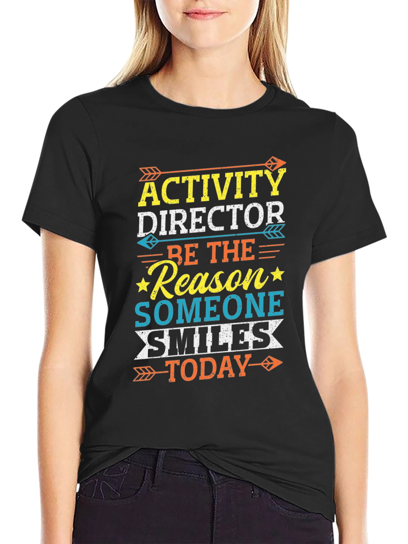 Activity Director Smiles Today T-Shirt