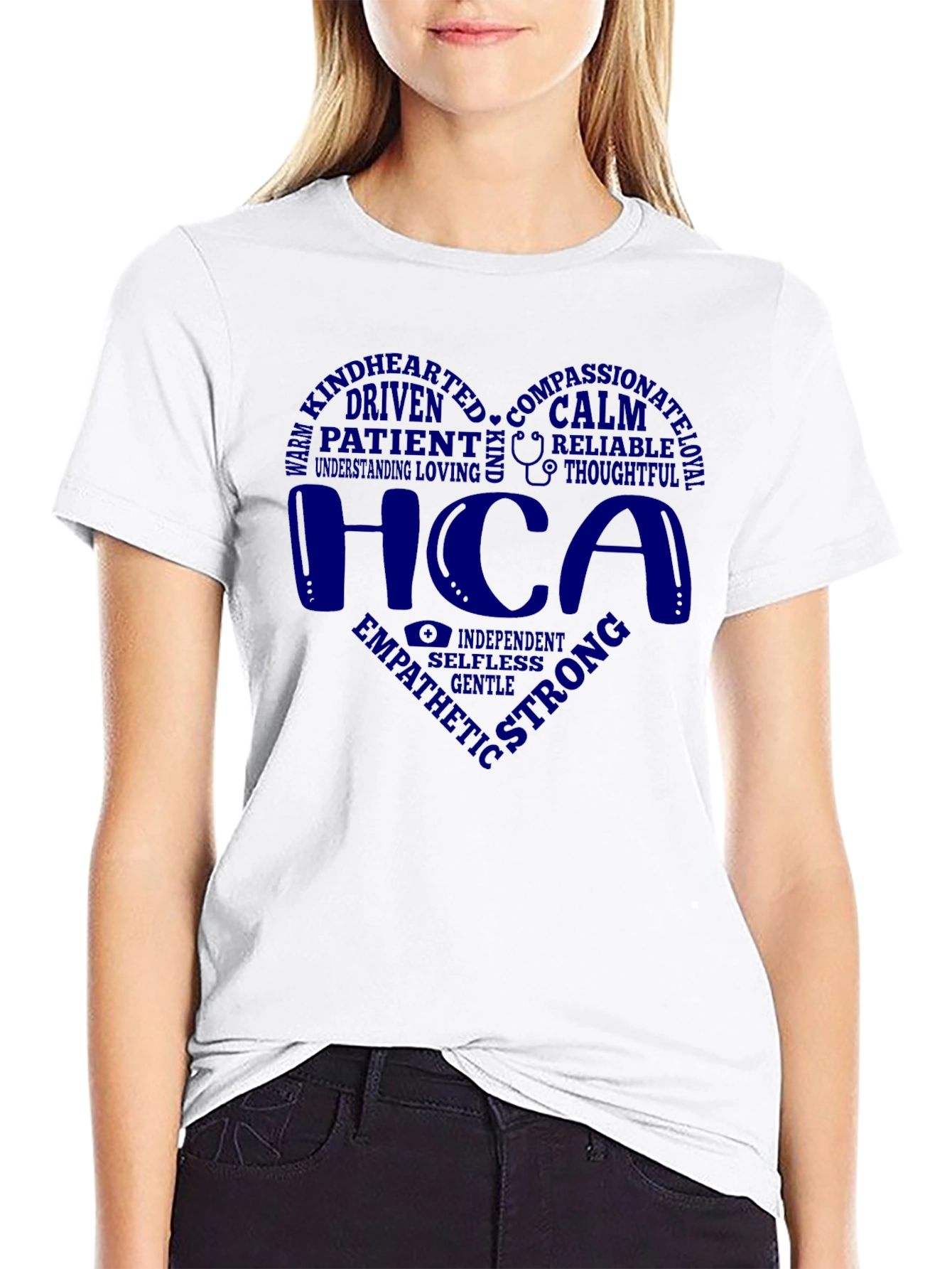 HCA Caring Heart T-Shirt - Empathy & Strength