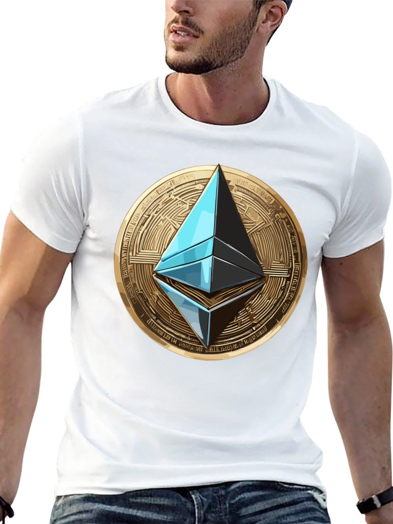 Ethereum Crypto Black T-Shirt