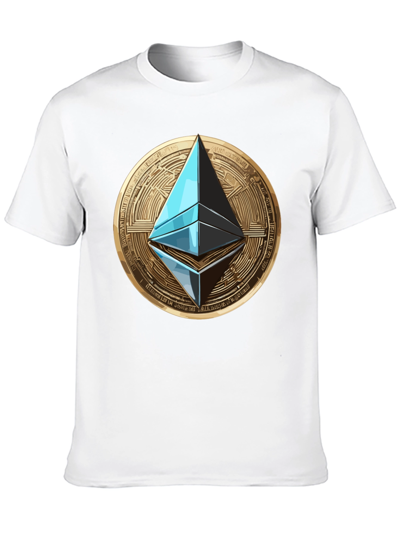 Ethereum Crypto Black T-Shirt
