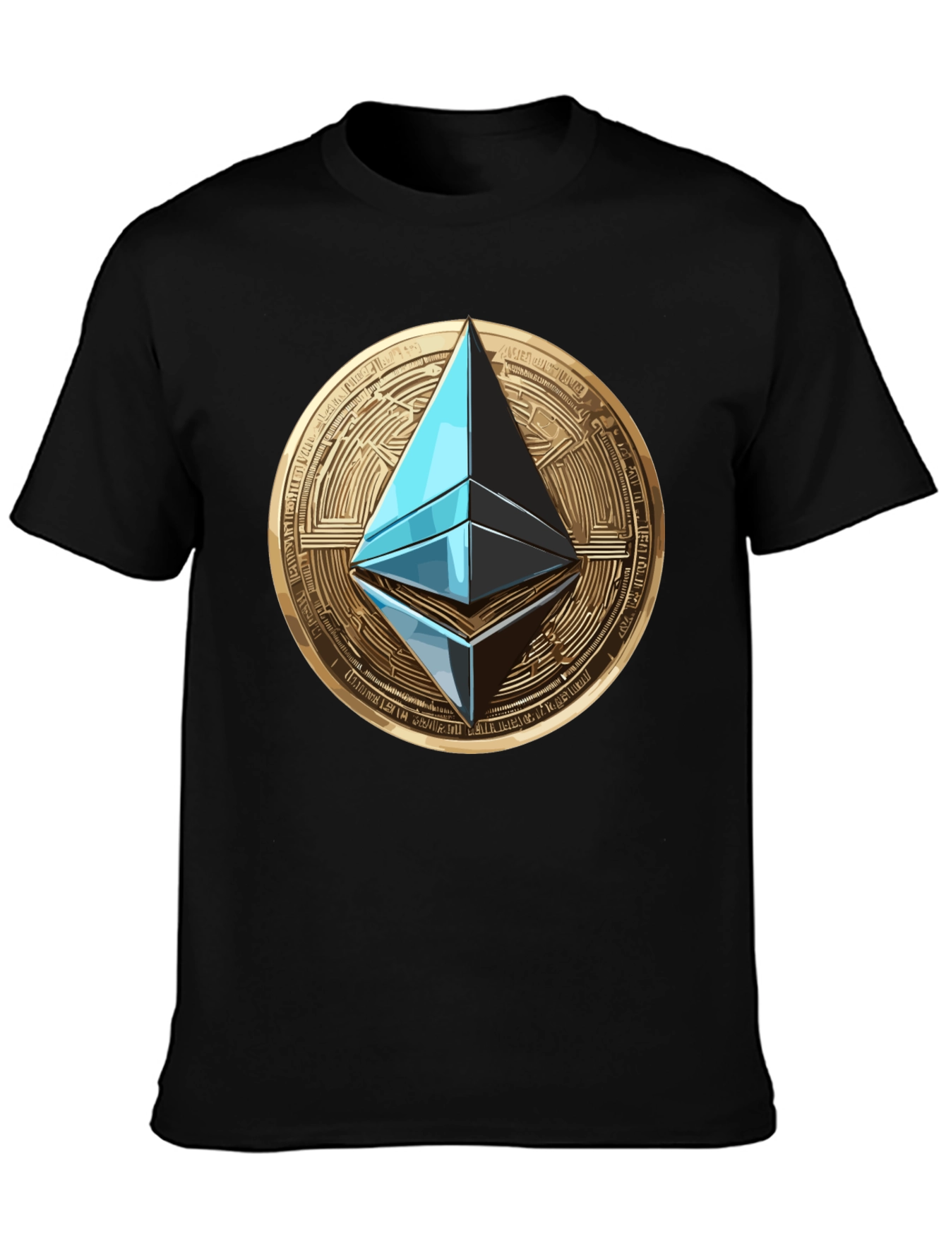 Ethereum Crypto Black T-Shirt