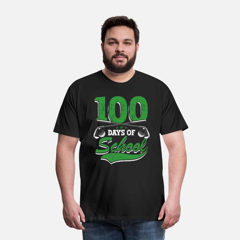 100 Days Of School Sports Golf Ball Athletic