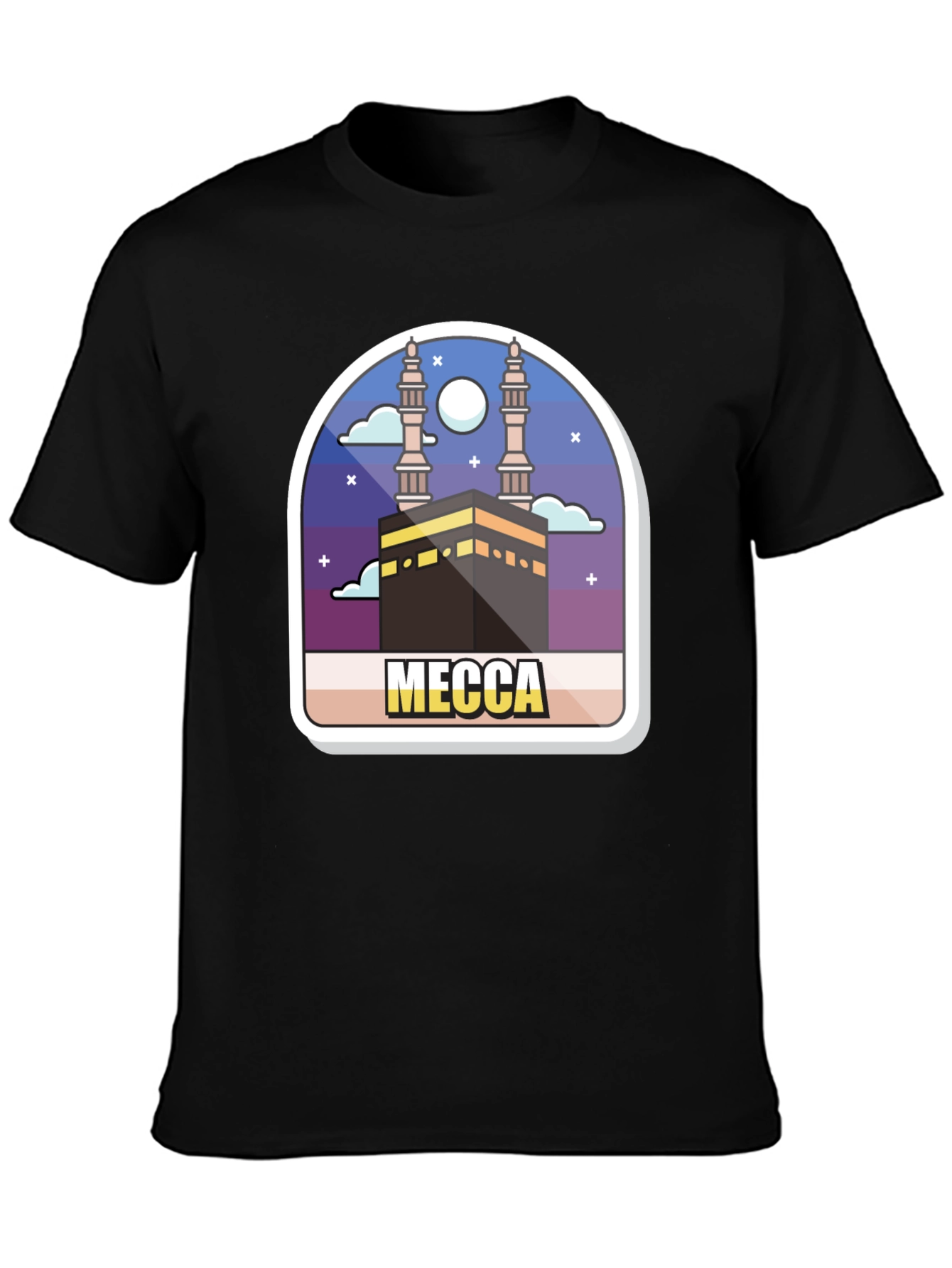 Mecca Graphic T-Shirt - Stylish Islamic Design