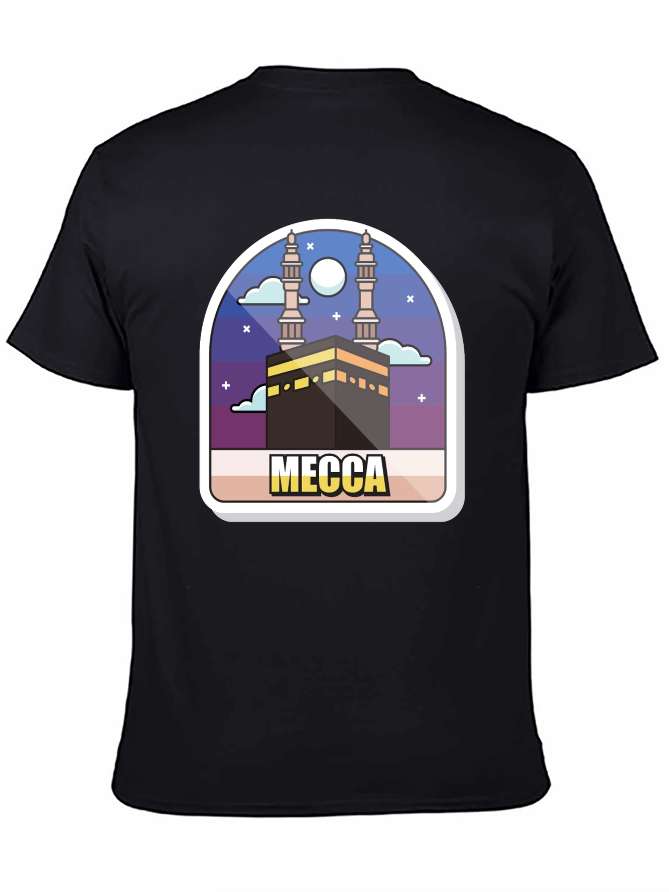 Mecca Graphic T-Shirt - Stylish Islamic Design