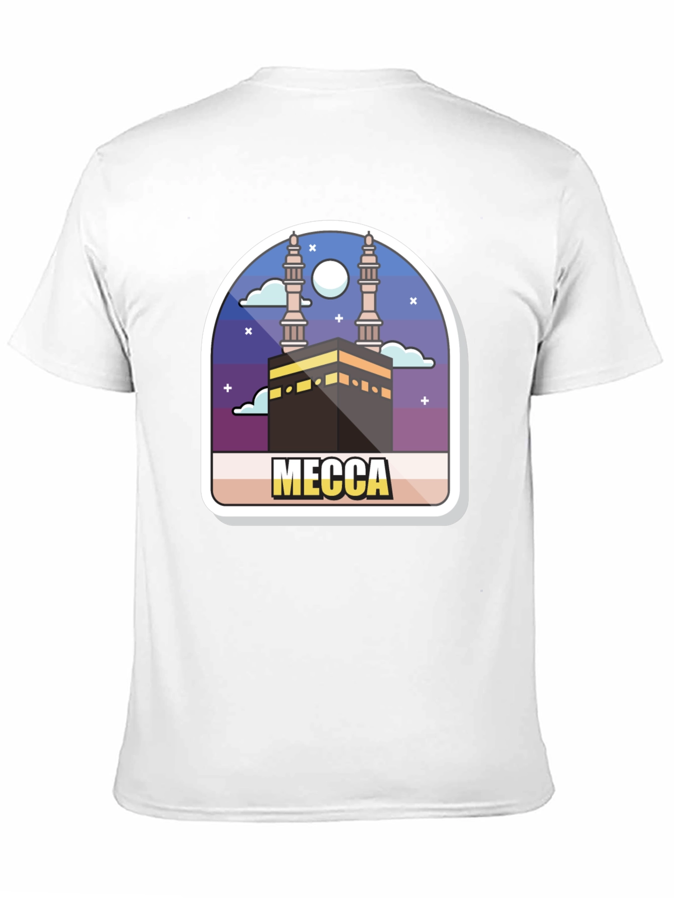 Mecca Graphic T-Shirt - Stylish Islamic Design