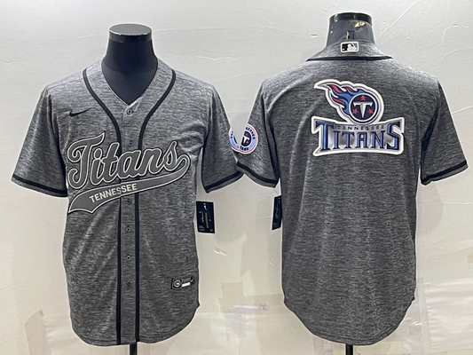 Men's Tennessee Titans Gray Fashion Jerseys