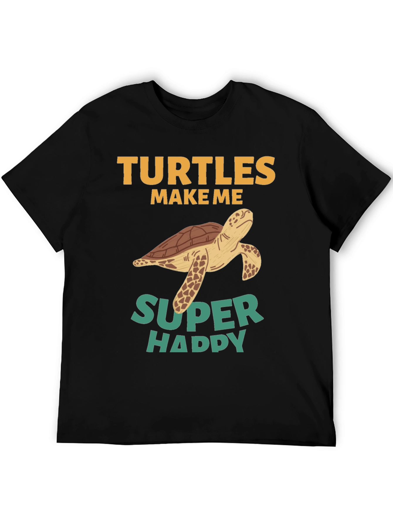 Turtles Make Me Super Happy Graphic Tee