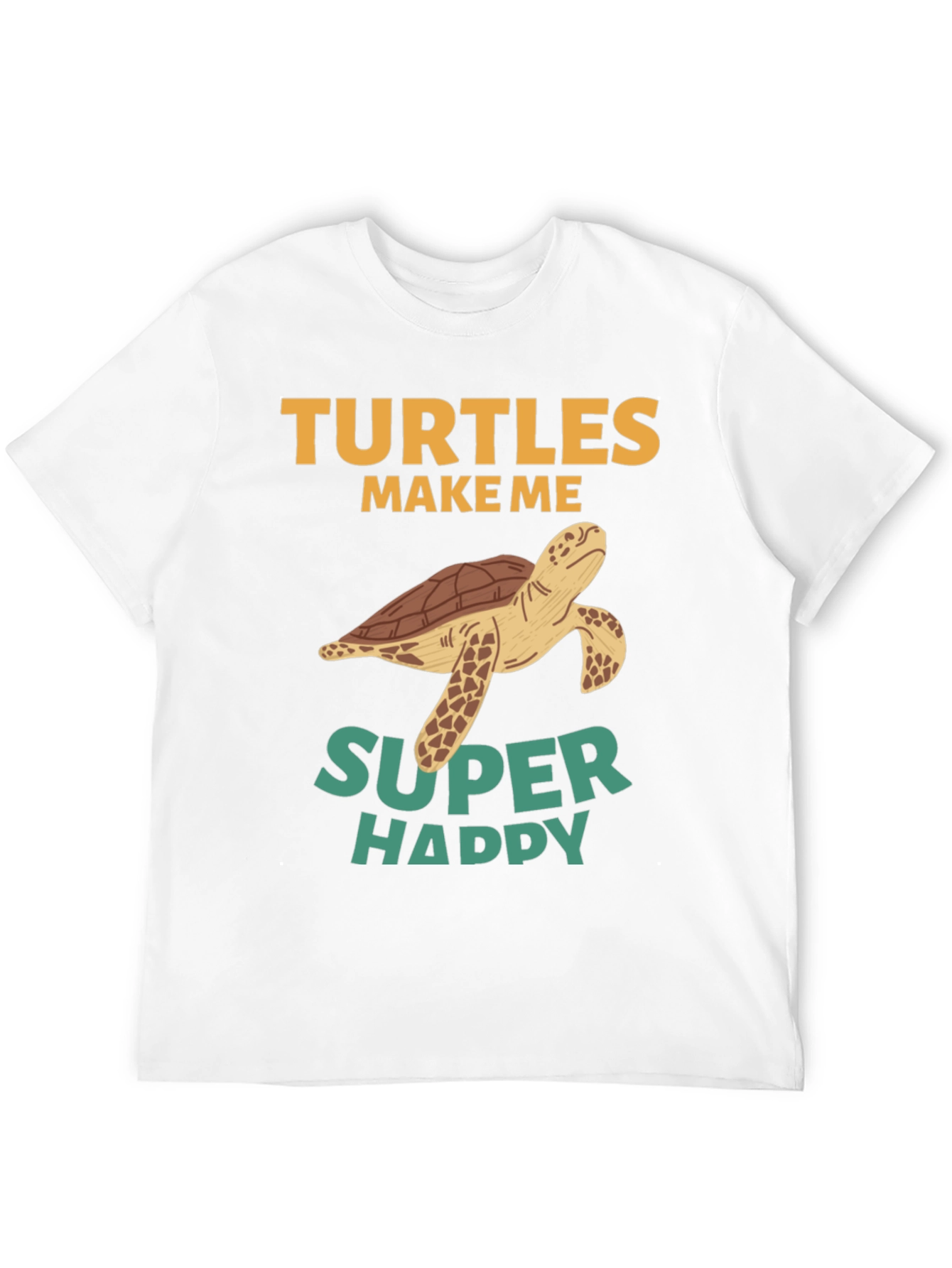Turtles Make Me Super Happy Graphic Tee