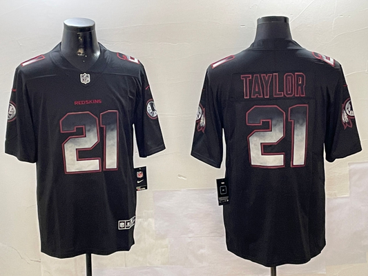 Men's Washington Commanders Sean Taylor #21 Black Player Game Jerseys
