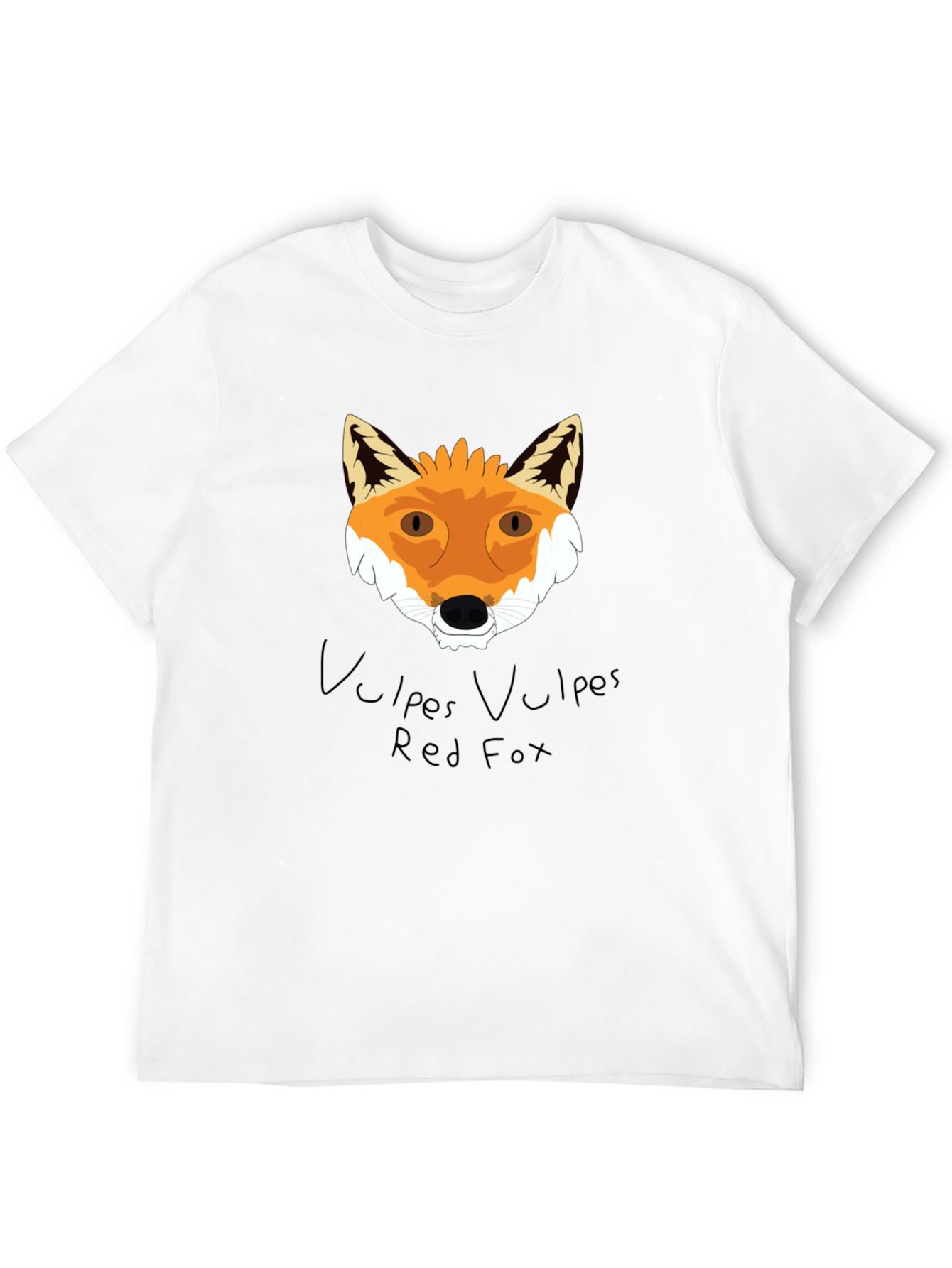 Red Fox Graphic Tee - Nature Lovers T-Shirt