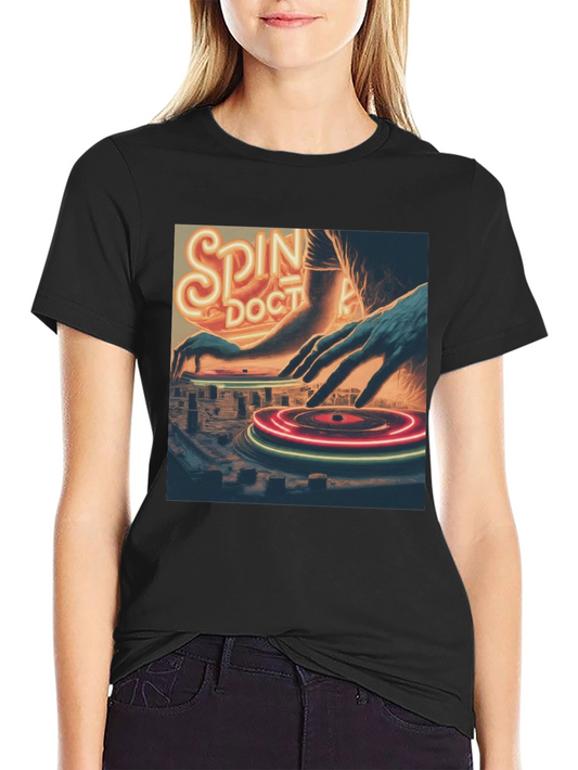 Spin Doctors DJ Graphic T-Shirt - Music Lover Tee