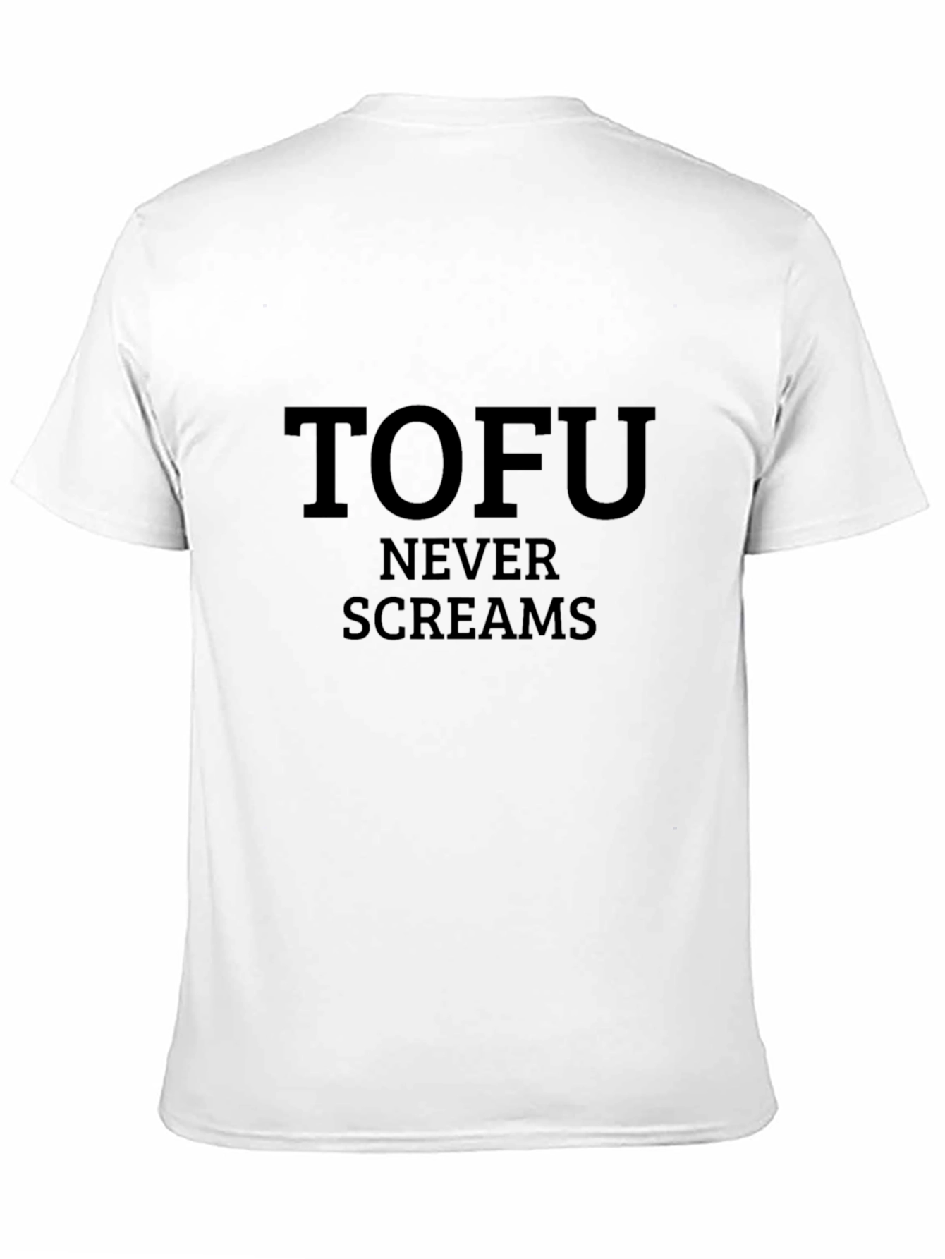 Tofu Never Screams Graphic T-Shirt