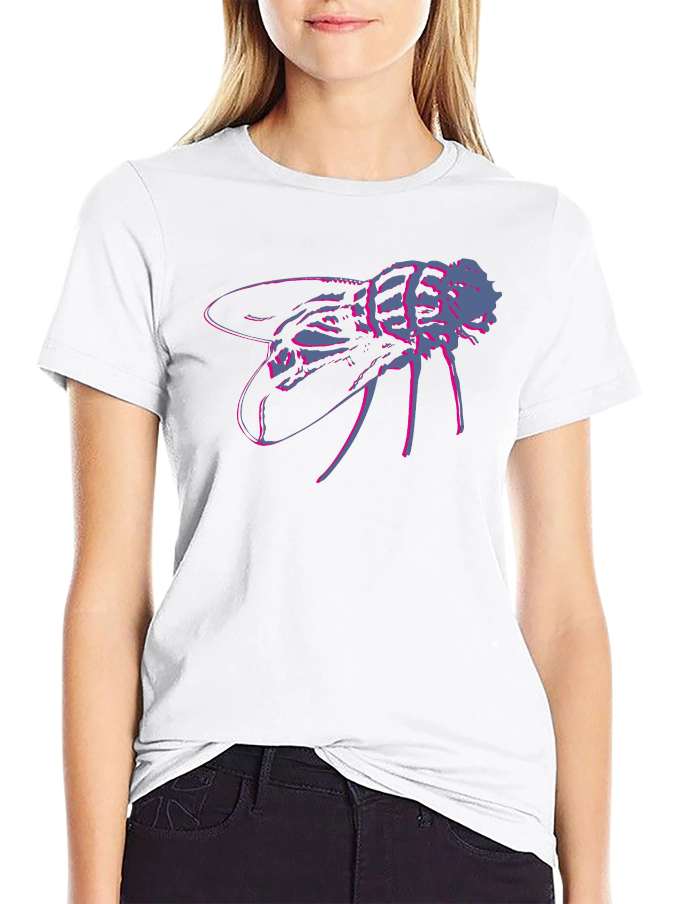 Fly Graphic Black T-Shirt - Bold & Unique Design