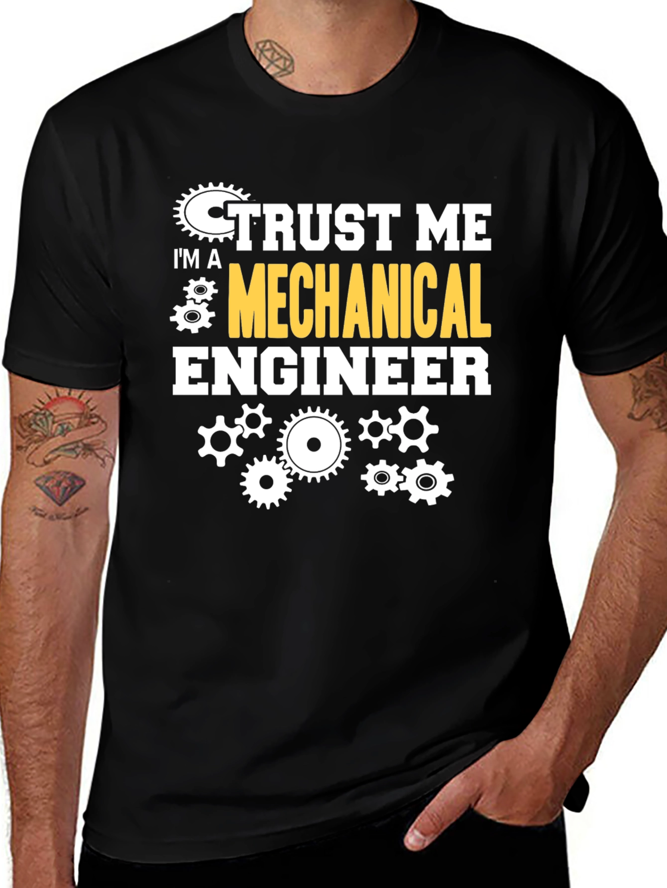 Trust Me Im a Mechanical Engineer Graphic T-Shirt