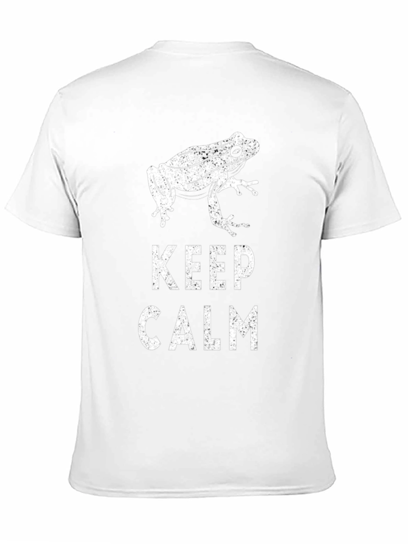 Keep Calm Frog T-Shirt - Relaxed Casual Style