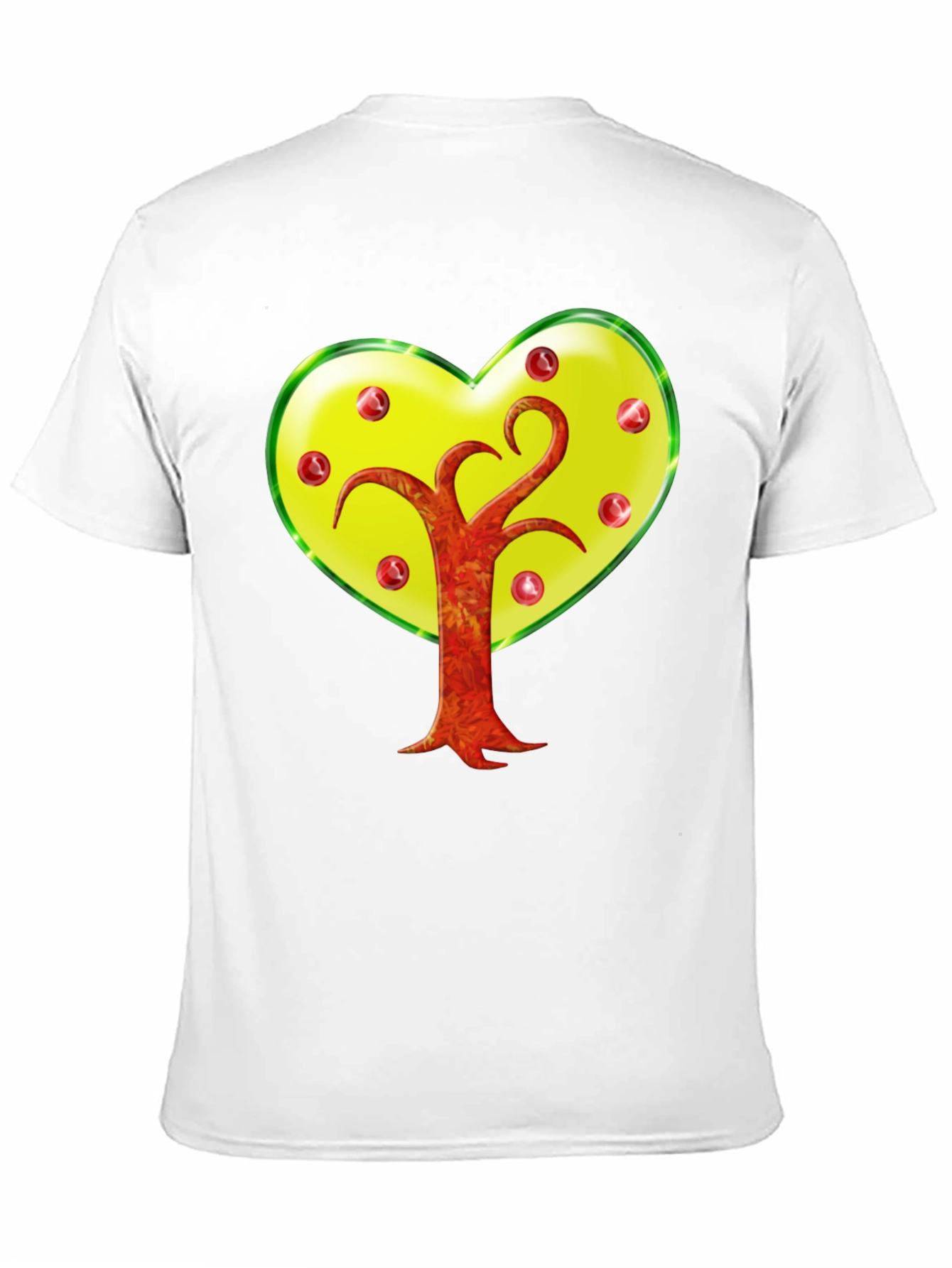 Heart Tree Graphic Tee - Stylish Casual Wear