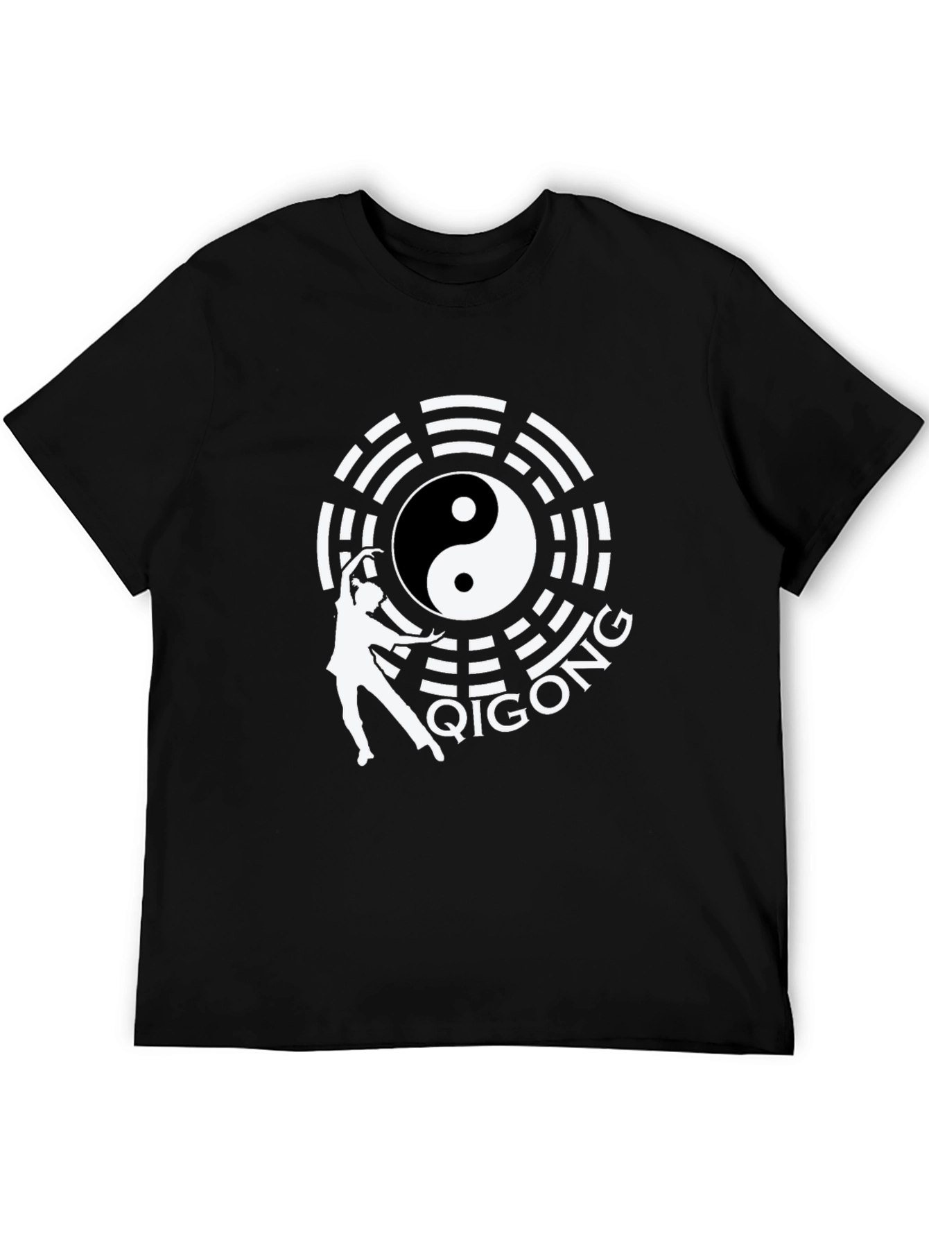 Qigong Yin Yang T-Shirt - Martial Arts Design
