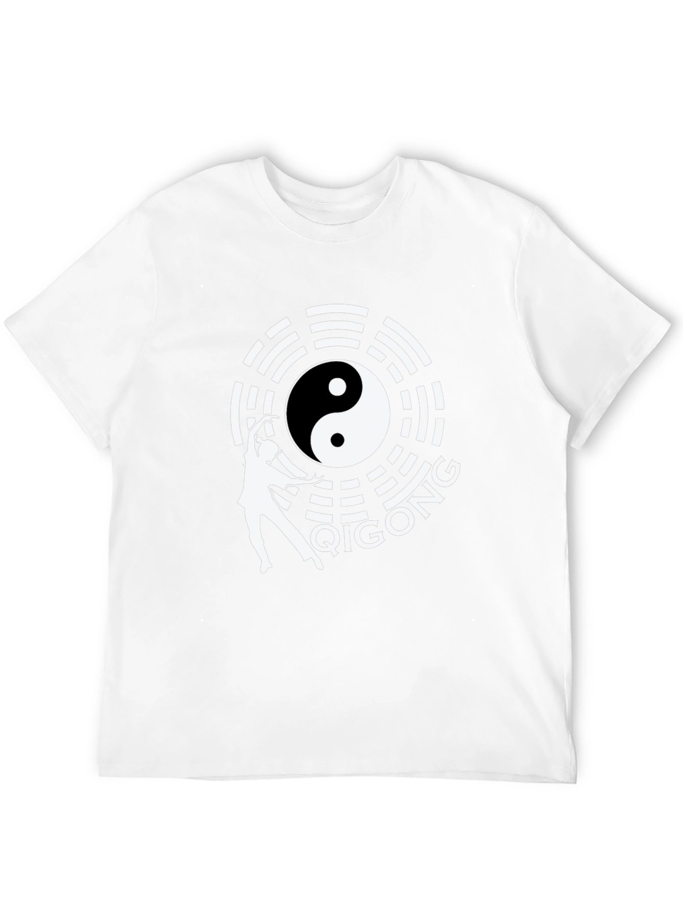 Qigong Yin Yang T-Shirt - Martial Arts Design