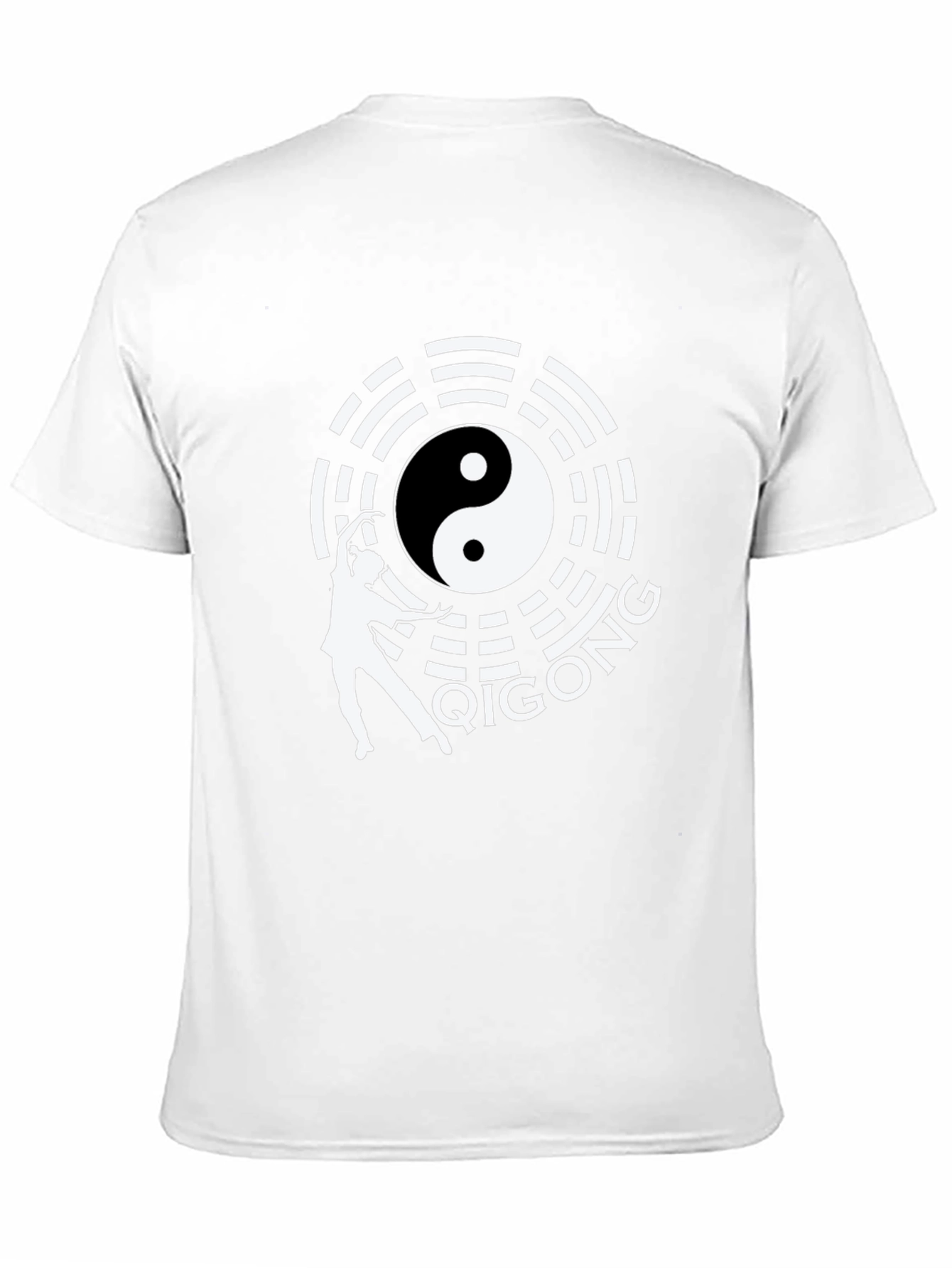 Qigong Yin Yang T-Shirt - Martial Arts Design