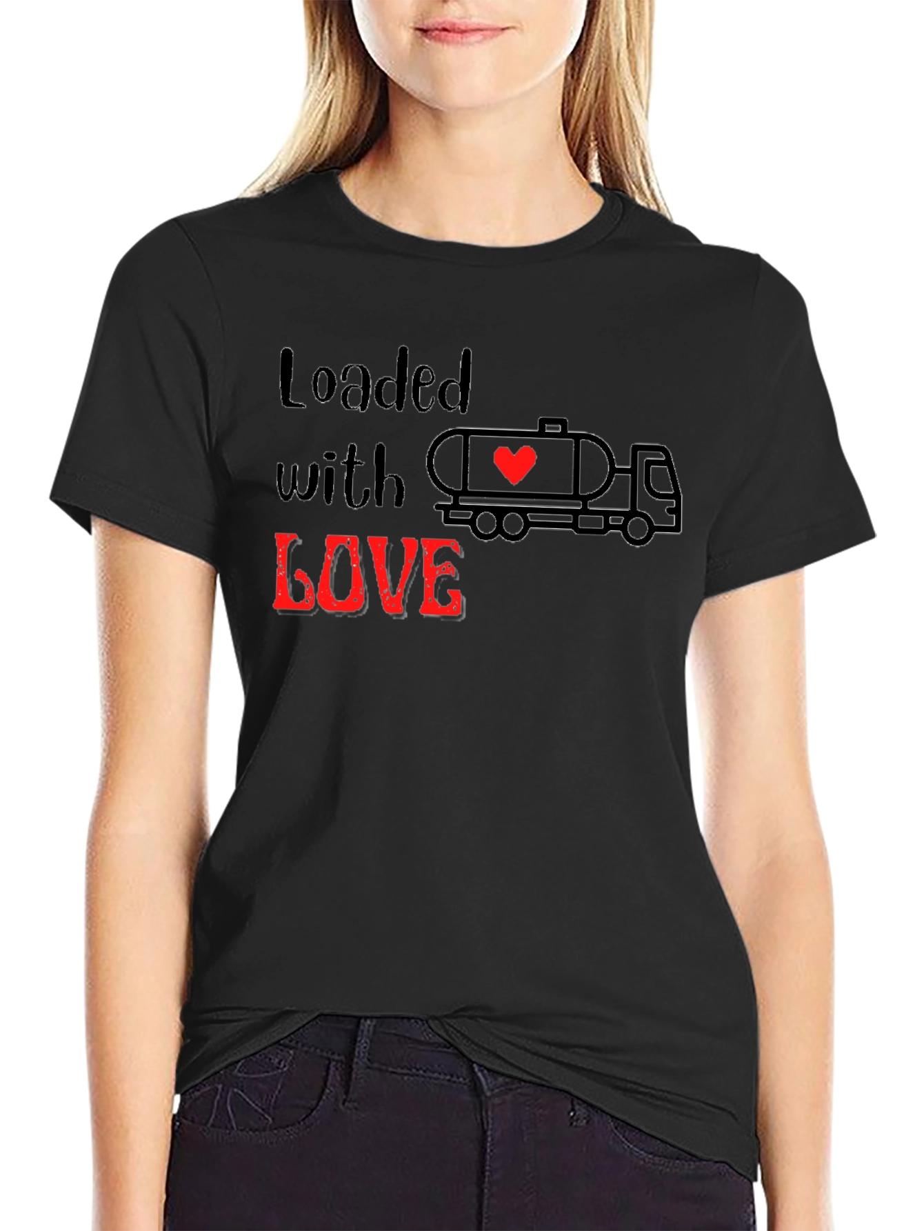 Loaded with Love T-Shirt - Graphic Tee