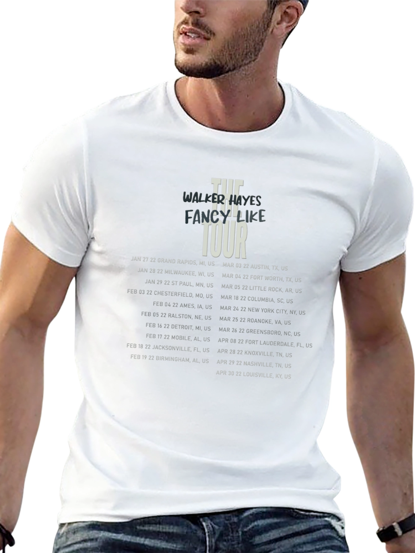 Walker Hayes Fancy Like Tour T-Shirt