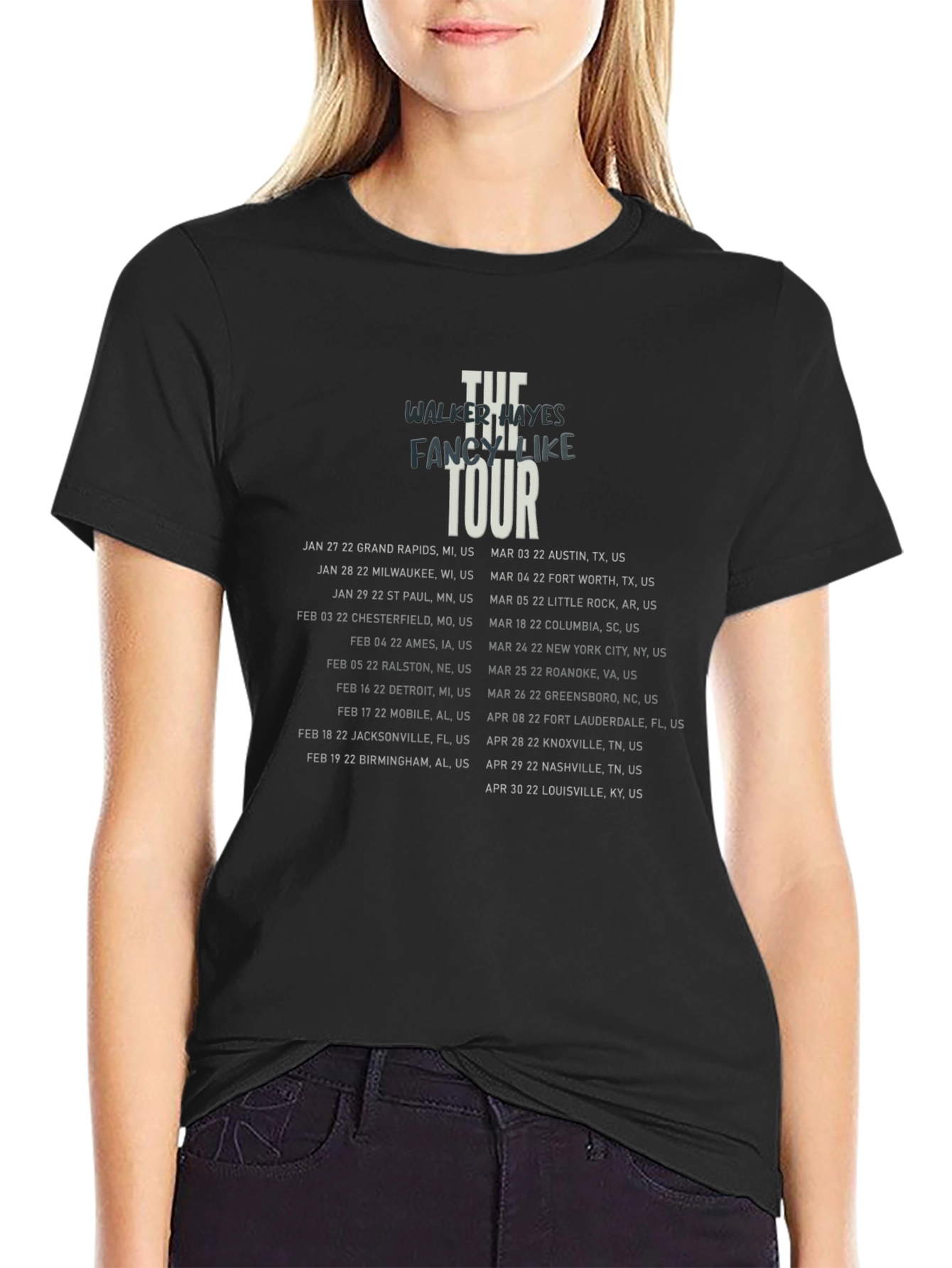 Walker Hayes Fancy Like Tour T-Shirt