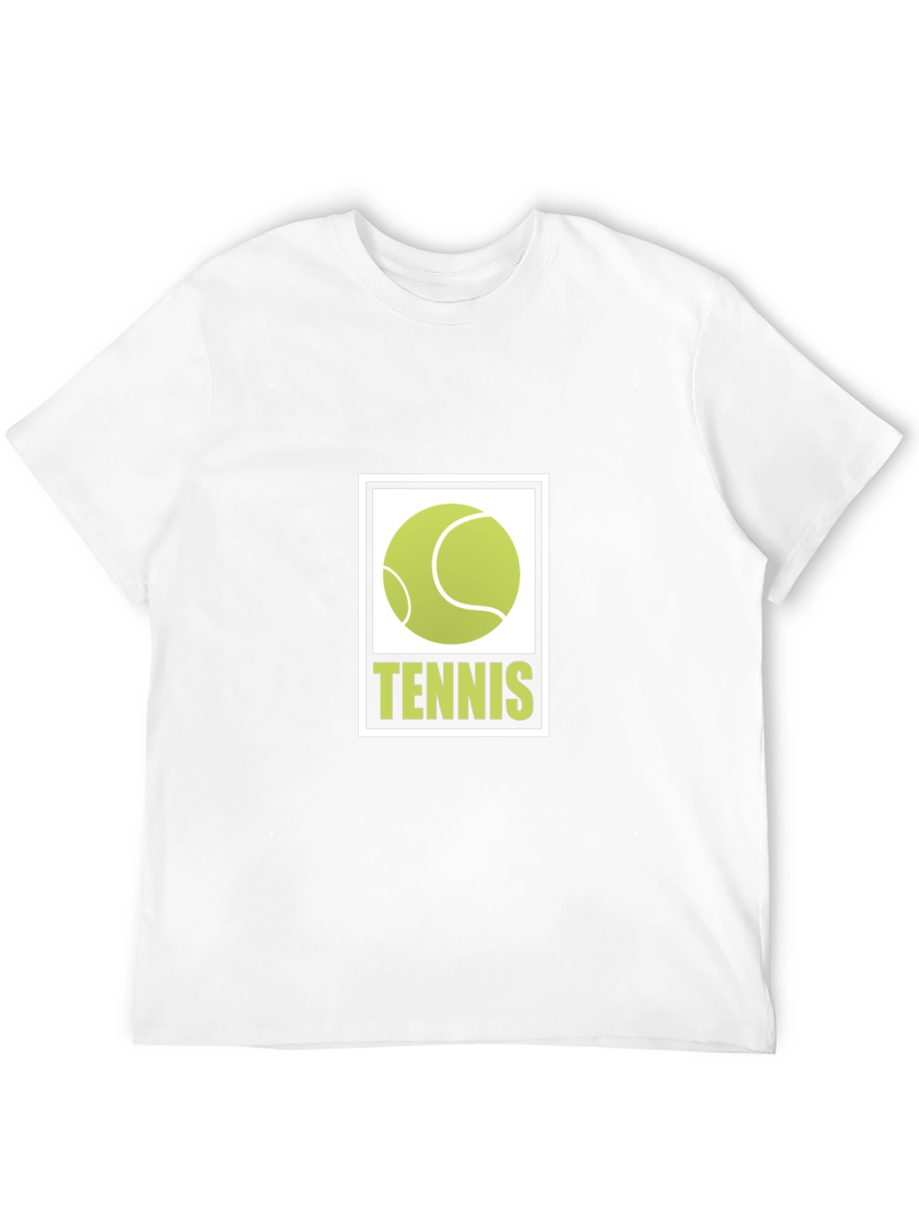 Tennis Ball Graphic Black T-Shirt