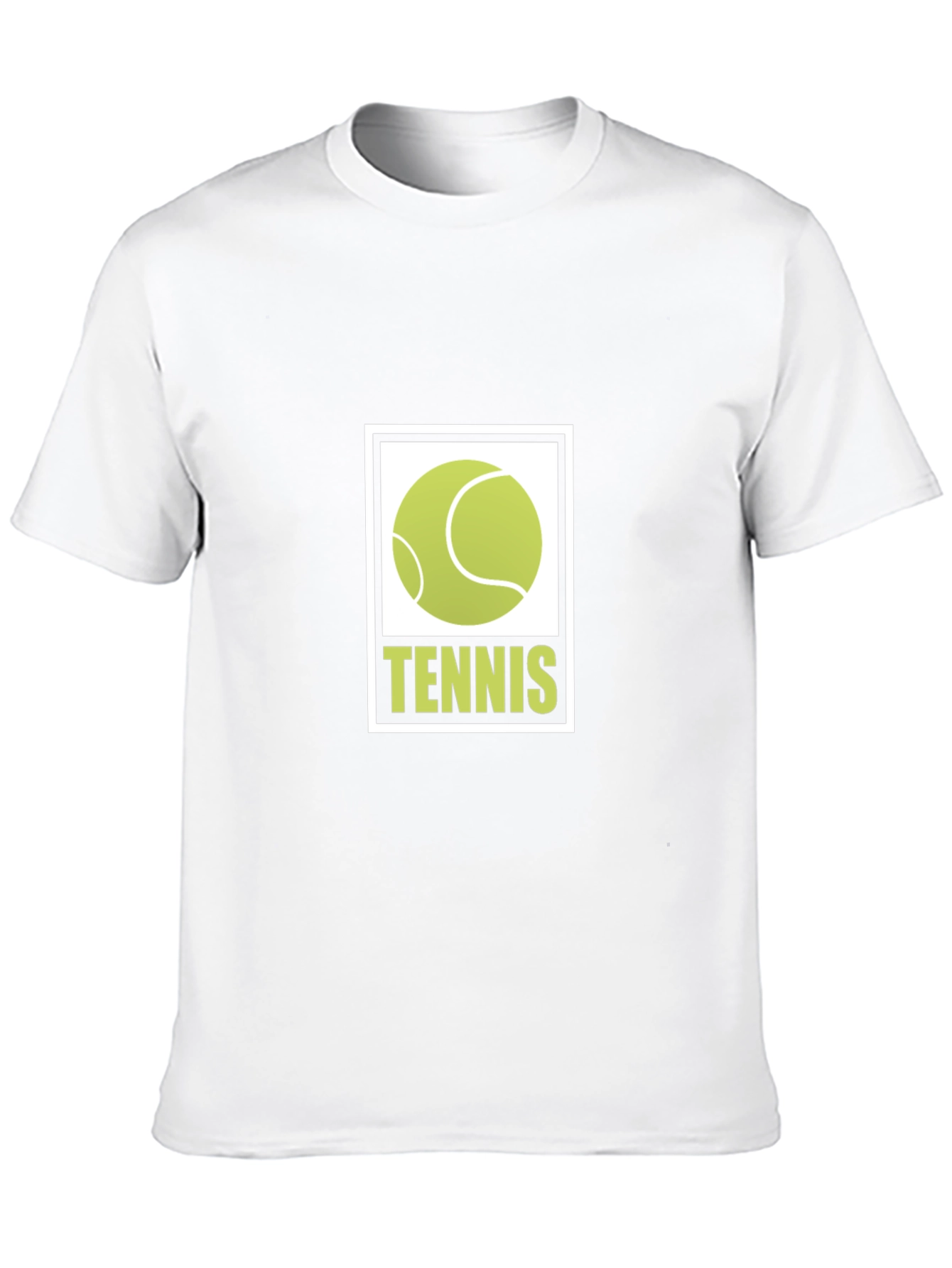 Tennis Ball Graphic Black T-Shirt