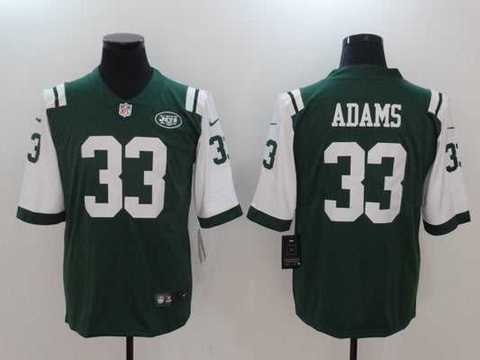 Men's New York Jets Jamal Adams #33 Green Player Game Jerseys