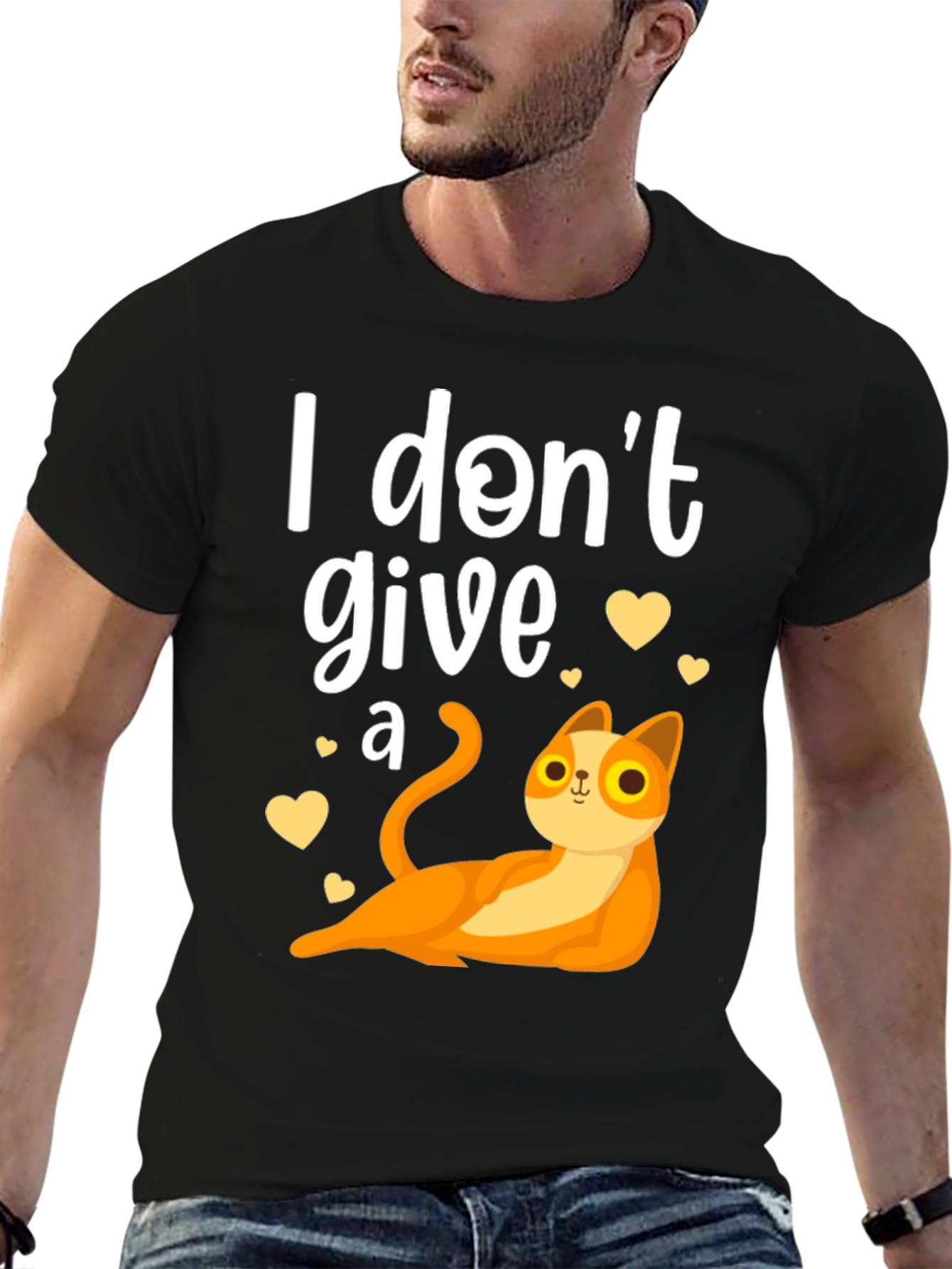 I Dont Give a Cat Tee