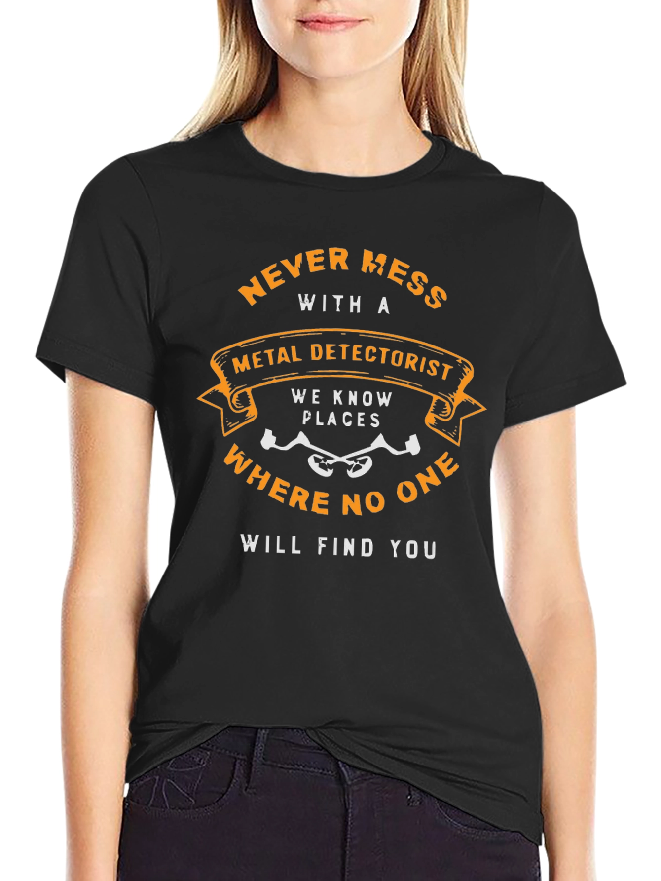 Metal Detectorist T-Shirt - Funny Warning Gift