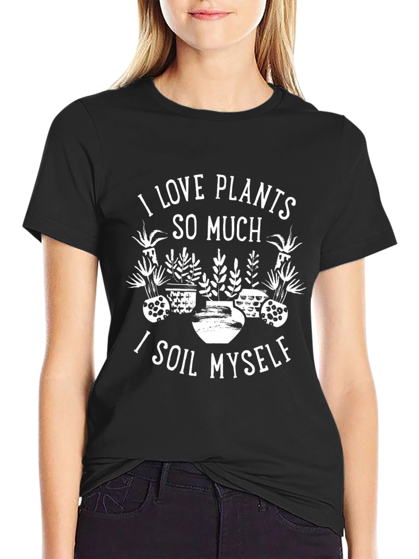 I Love Plants T-Shirt - Gardener Humor Tee