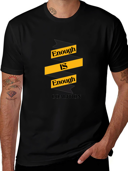 Enough is Enough Coalition Black T-Shirt