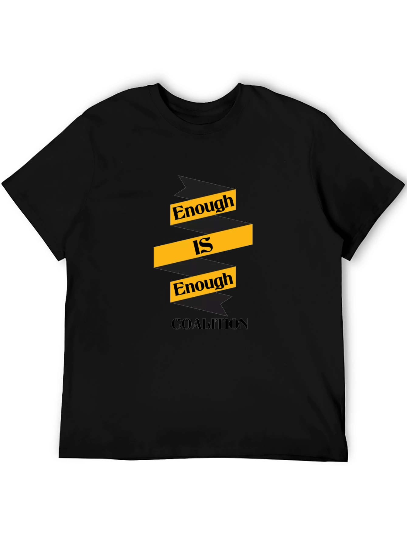 Enough is Enough Coalition Black T-Shirt