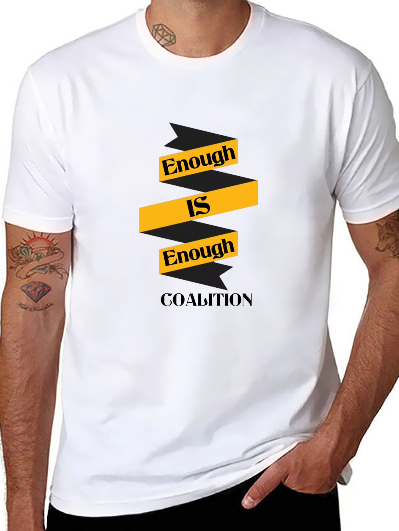 Enough is Enough Coalition Black T-Shirt