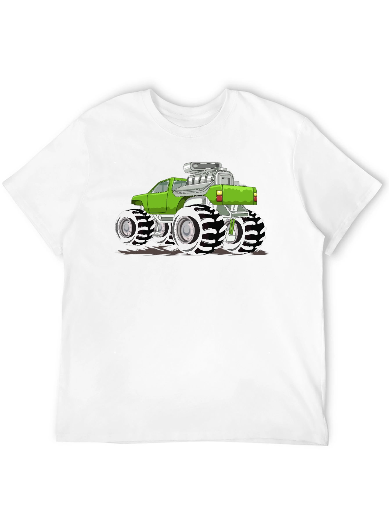 Monster Truck Graphic Tee - Black