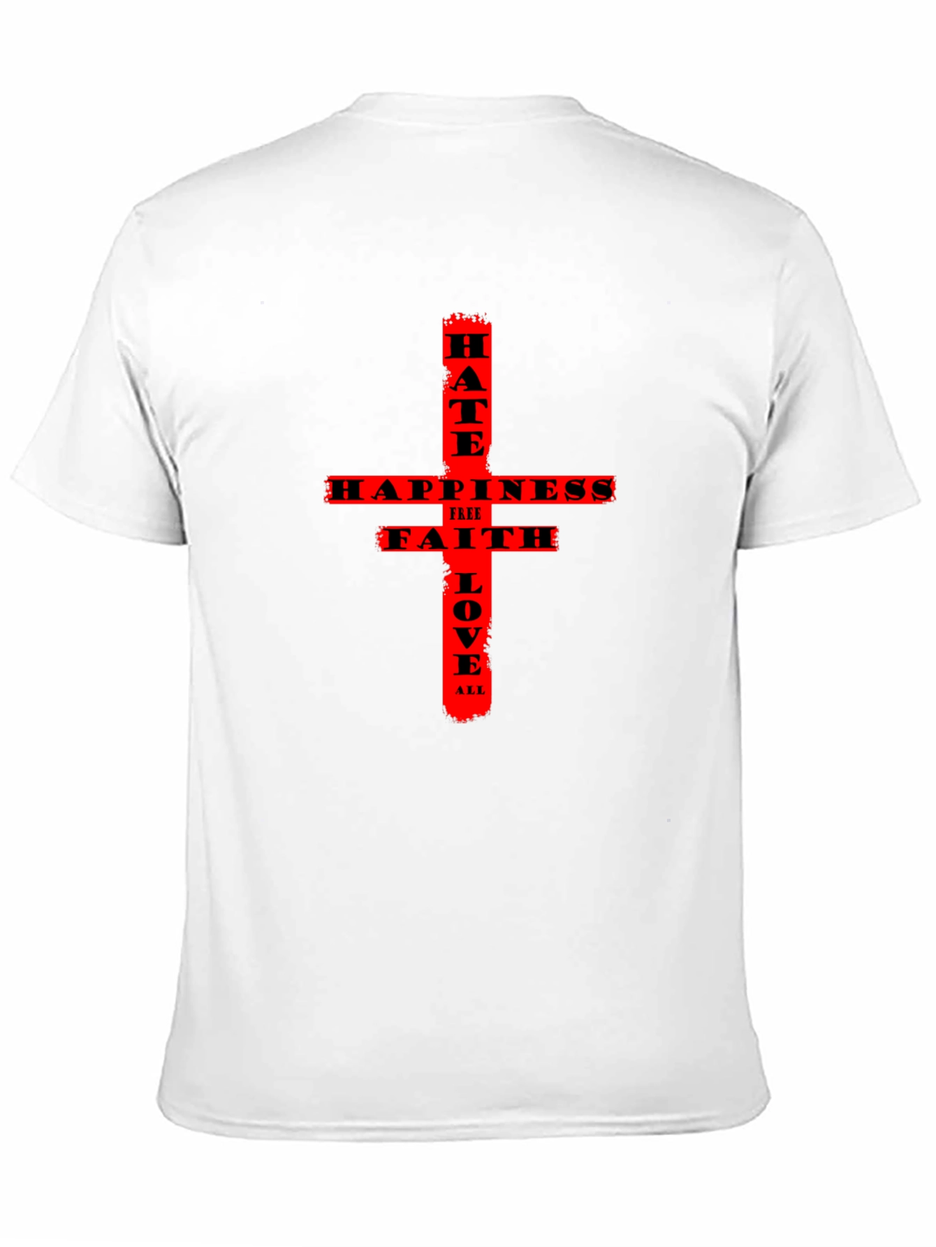 Hate Happiness Love Graphic Tee