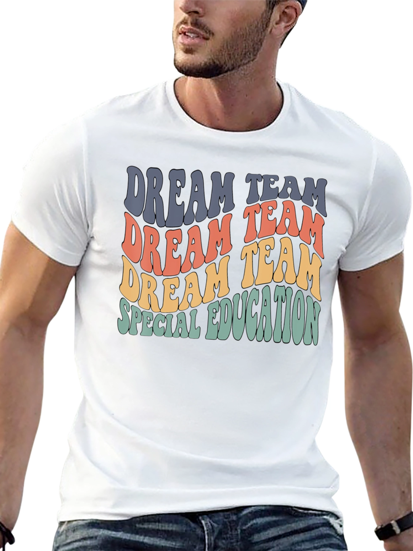 Dream Team Special Education Retro T-Shirt