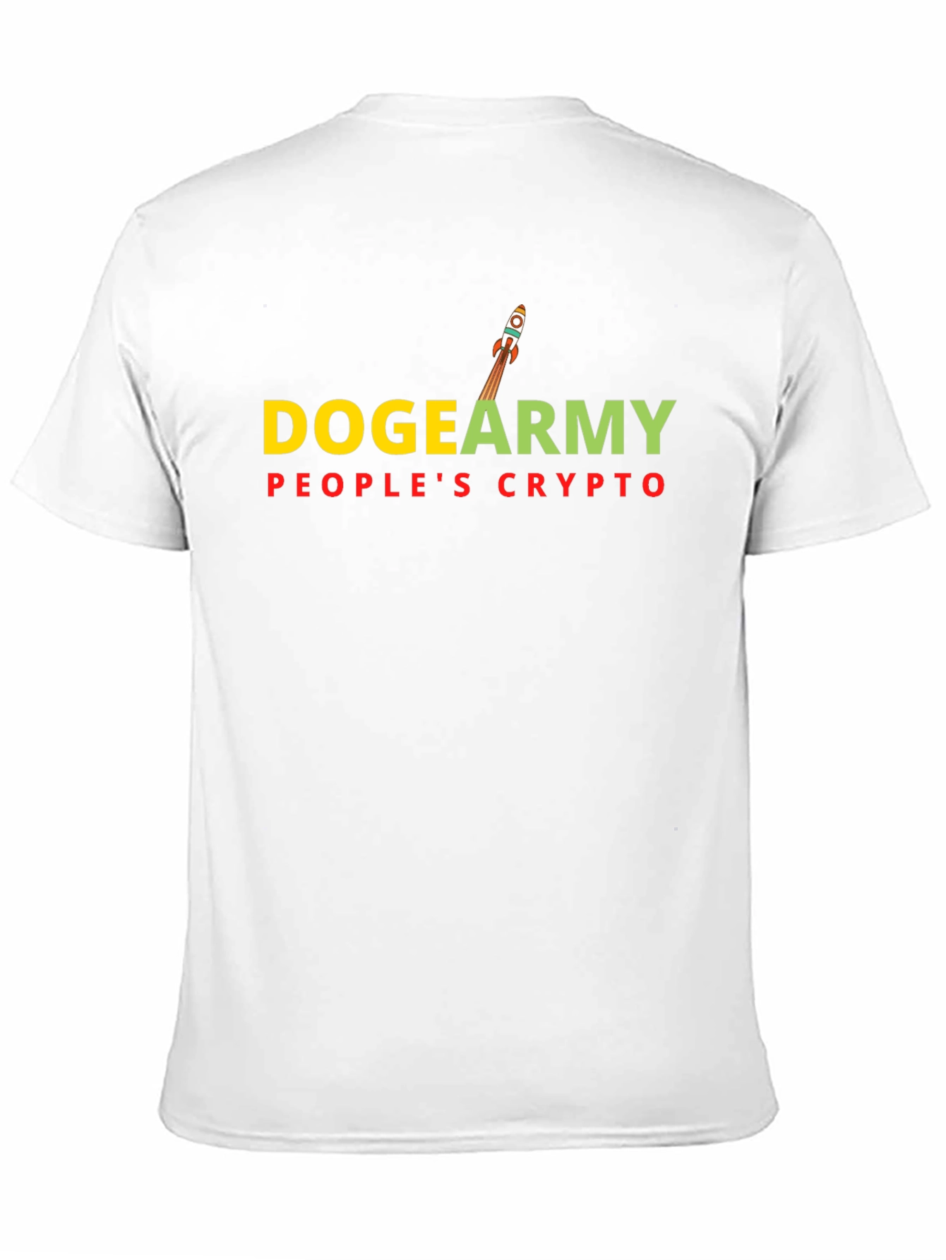DogeArmy Peoples Crypto Black T-Shirt
