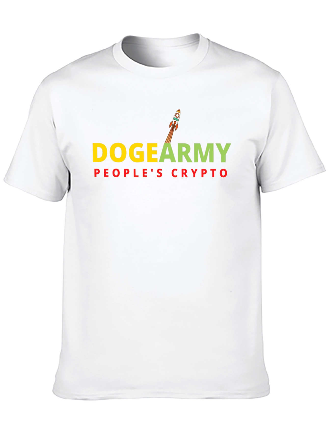 DogeArmy Peoples Crypto Black T-Shirt