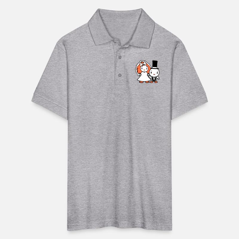 2 Birds Wedding Dress Couple Ducks Man Woman Fun