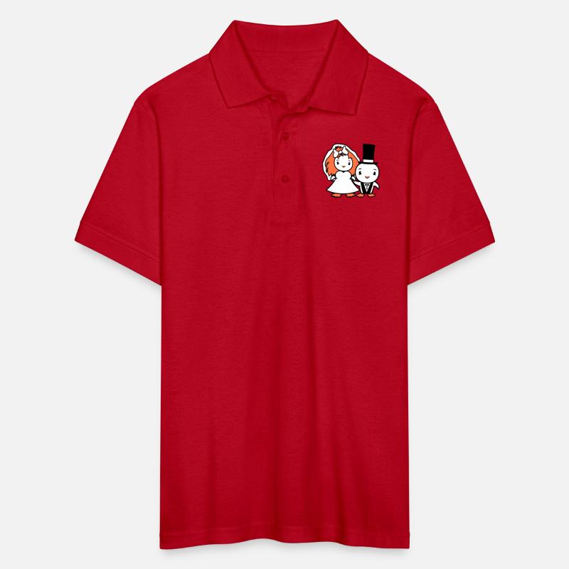 2 Birds Wedding Dress Couple Ducks Man Woman Fun