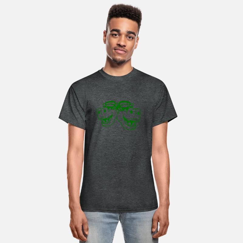 2 Green DJ Laughing Hippo Sunglasses Music Faces