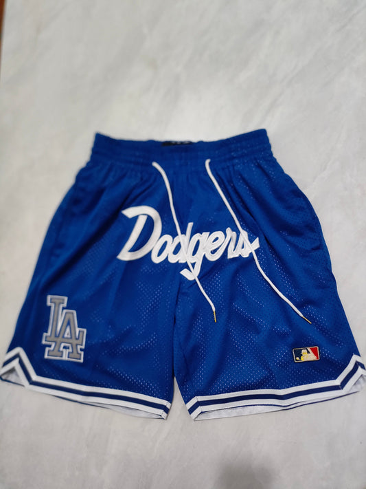 JUST DON  Los Angeles Dodgers Pocket Shorts