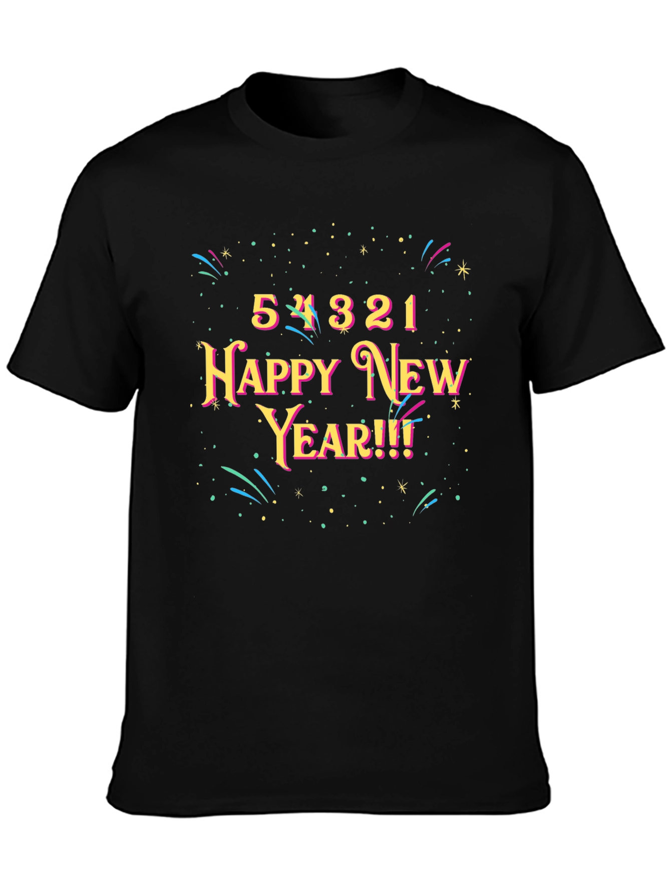 Happy New Year Countdown T-Shirt