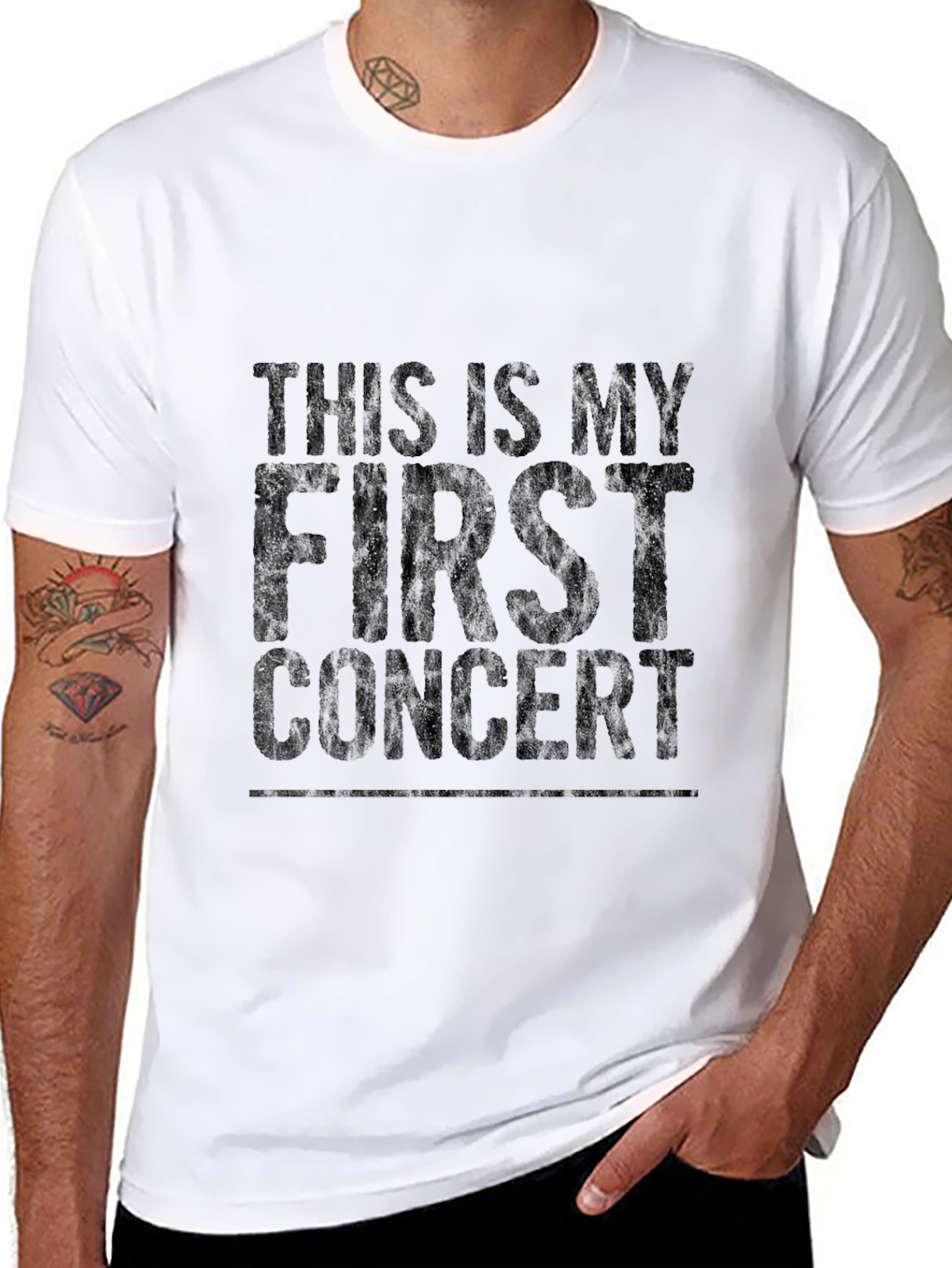 First Concert Tee - Trendy Graphic T-Shirt