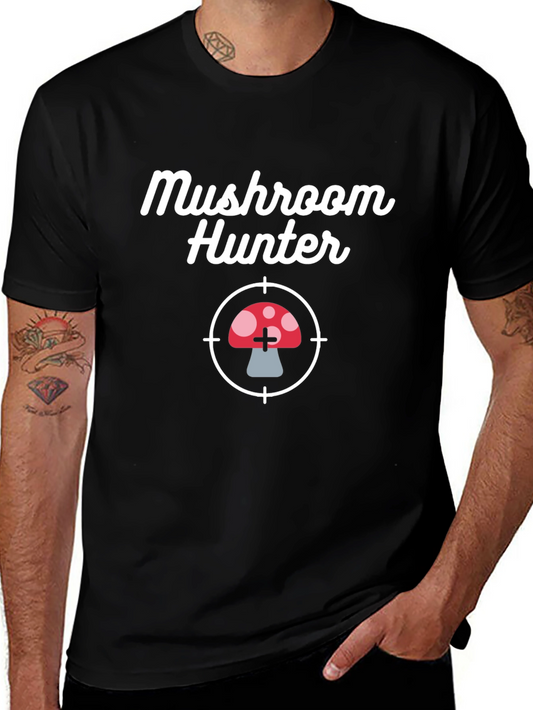 Mushroom Hunter Graphic Tee