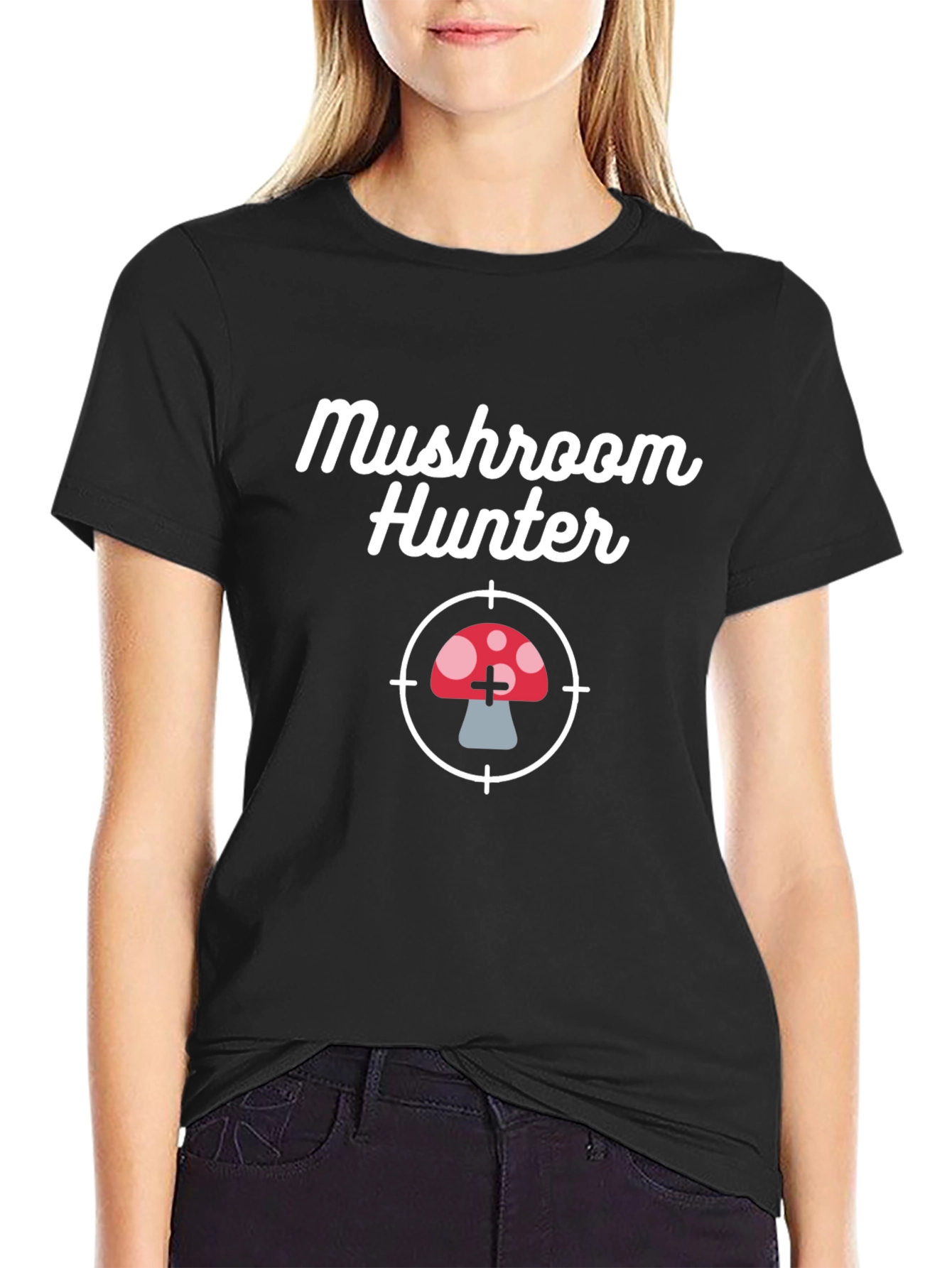 Mushroom Hunter Graphic Tee