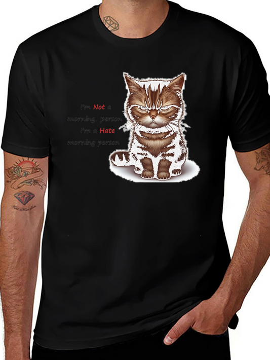 Grumpy Cat I Hate Morning Graphic Tee