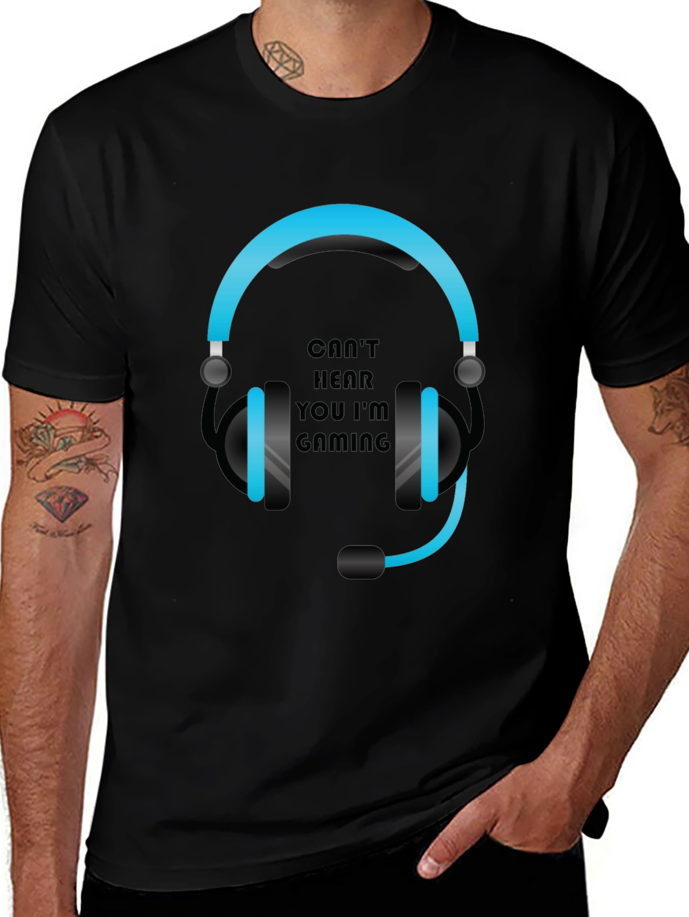 Gaming Headset T-Shirt - Gamer Apparel